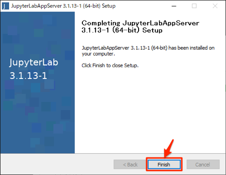 JupyterLab Desktop App Install 11